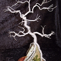 The “Haunted Tree” Recycled Granite and Metal Sculpture